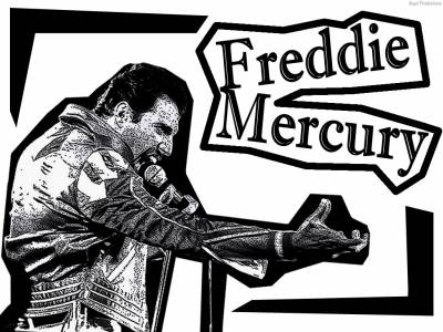 logo Freddie Mercury logo Freddie Mercury